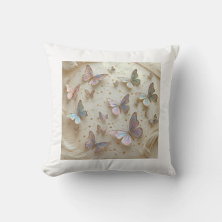 Coussin T-shirt de la constellation mystique papillon