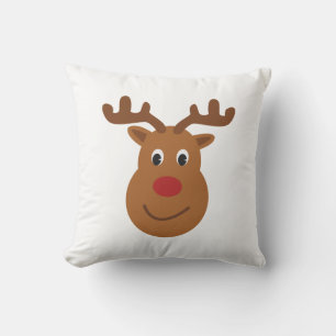 Coussin T-shirt de Noël Reindeer