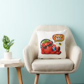 Coussin T-shirt drôle de capybara relaxé pour amateur d'an (Chaise)
