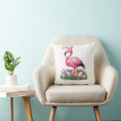 Coussin T-Shirt Flamant de Pâques (Chaise)
