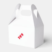 Coussin T-shirt ik heb honger en jij? Bedankdoosjes (Achterkant)