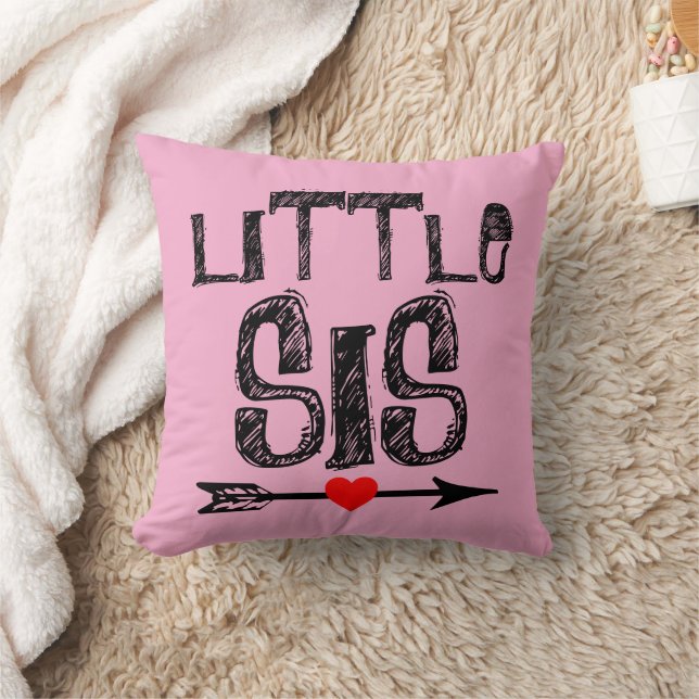 Coussin T-Shirt PETITE SOEUR (Couverture)