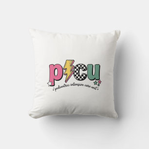 Coussin T-shirt pour infirmière de l'unité de soins intens