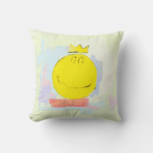 Coussin T-shirt SMILE Happy Face