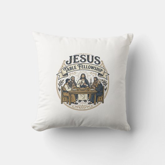 Coussin Table de communion de Jésus Table de communion de (Recto)