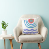 Coussin Tableau Abstrait (Chaise)