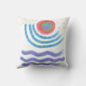 Coussin Tableau Abstrait (Verso)