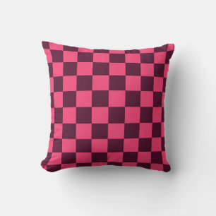 Coussin Tableau de bord violet et rose
