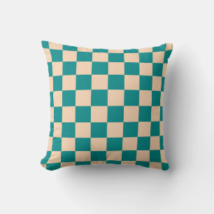 Coussin Tableau de contrôle Cyan foncé et Poche molle