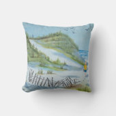 Coussin Tableau de plage (Recto)