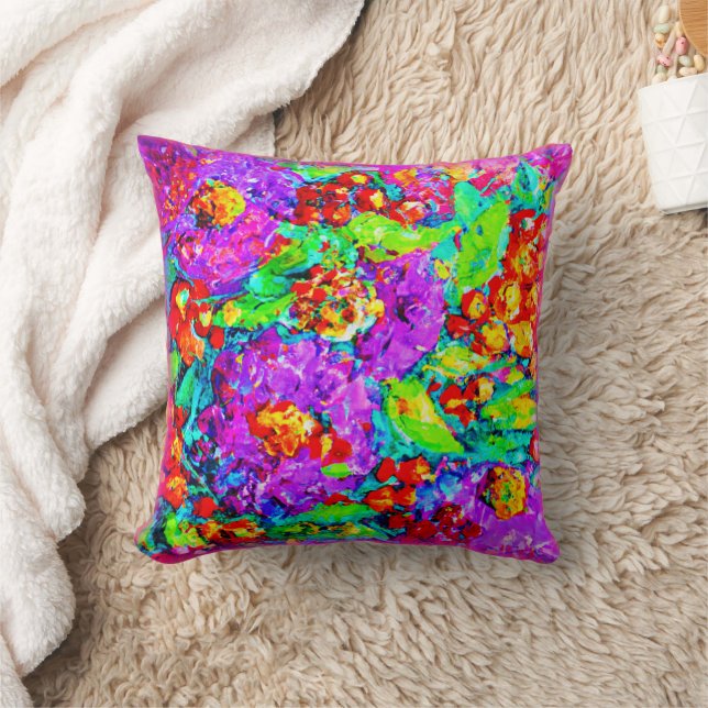 Coussin Tableau Des Fleurs De Printemps. Commandez dès mai (Couverture)