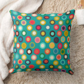 Coussin tache pop turquoise (Couverture)