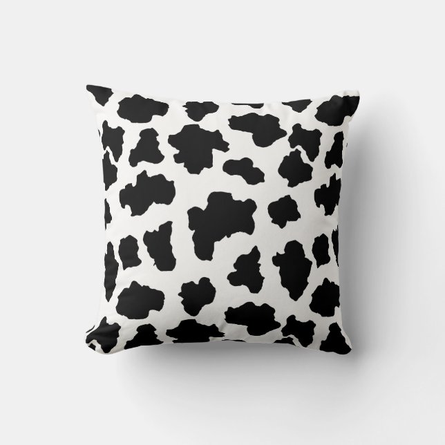 Coussin Taches repérées d'animal du Holstein de (Recto)