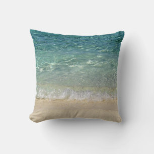 Coussin Tahiti Blue Tropical Water