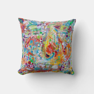Coussin Taie d'oreiller 16 x 16 en poly Face Off