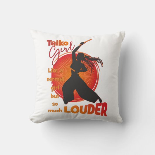 Coussin Taikogirl Dreadlocks baiser (Recto)