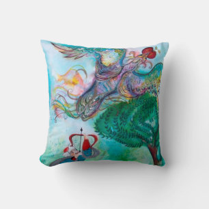 Coussin TAILLE DE FOIRE TURQUE / PHOENIX ET ARCHER, Vert