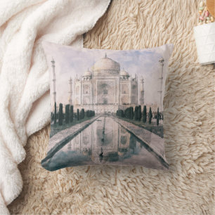 Coussin Taj Mahal, Inde