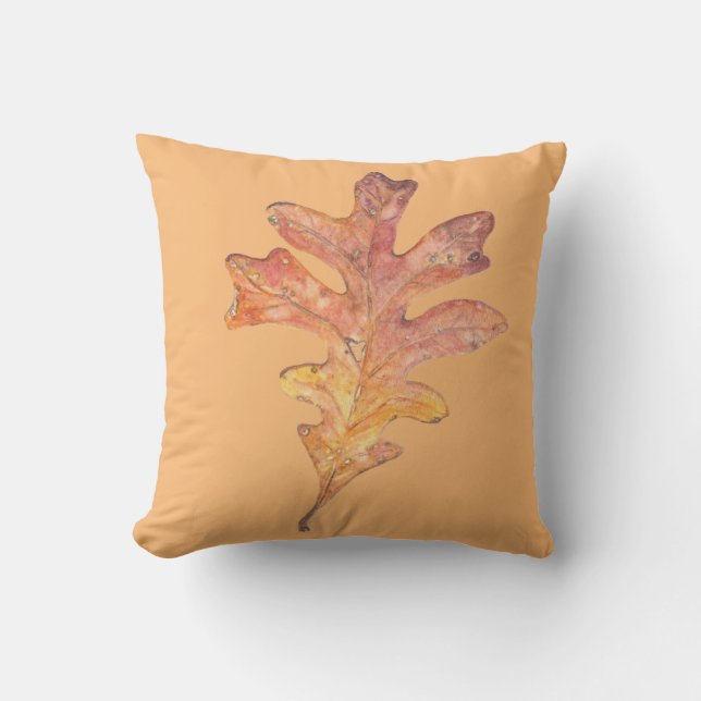 Coussin Tall Oak Leaf sur l'oreiller (Recto)