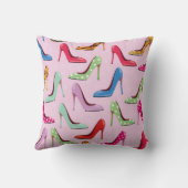 Coussin talons hauts motif (Verso)