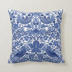 Coussin Tamarind Birds China Blue