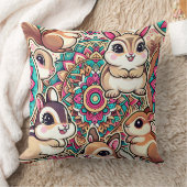 Coussin "Tamias et lapereaux" (Couverture)