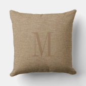 Coussin Tan Lin Texo Monogramme (Verso)
