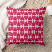 Coussin Tango de Cupidon - Coeurs roses romantiques Jeter (Couverture)
