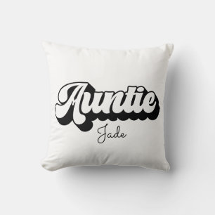 Coussin Tante et la tante Bestie Personalized svg