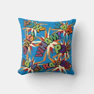Coussin Tape-culorée Moderne Amusante Typographie Froide B
