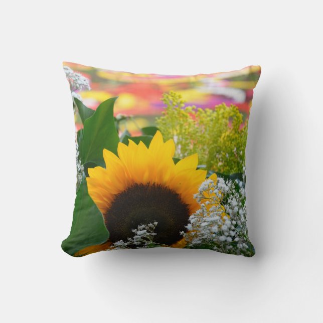Coussin Tapis de fleurs (Recto)