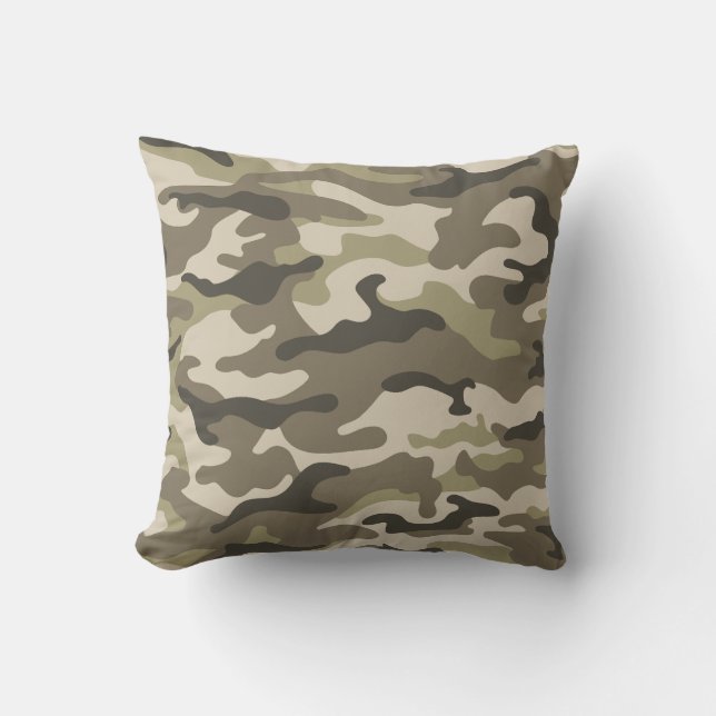 Coussin Tapis de Noël camouflage  (Recto)