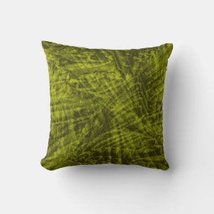 Coussin Tapisserie abstraite vol de la roselle verte