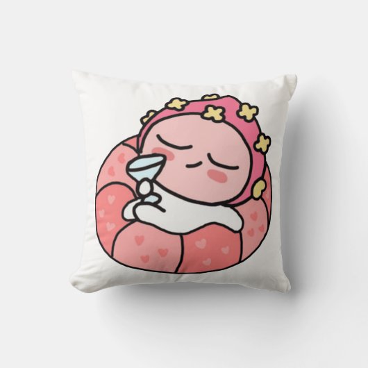 Coussin Tapisserie Apeach (Recto)