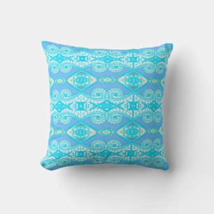 Coussin Tapisserie Azur