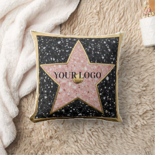 Coussin Tapisserie Carrée Hollywood Walk of Fame