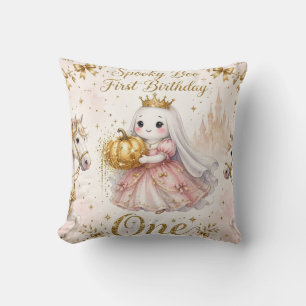 Coussin Tapisserie de nurserie de cheval fantôme Princesse
