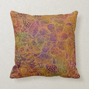 Coussin Tapisserie d'or
