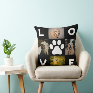 Coussin Tapisserin Carré J'Aime les Chiens