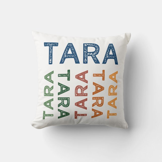Coussin Tara Cute Coloré (Recto)
