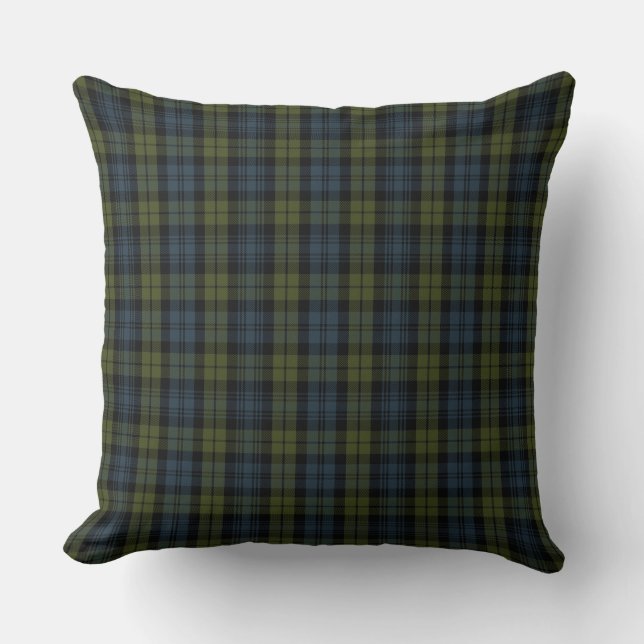 Coussin Tartan Clan Campbell (Recto)