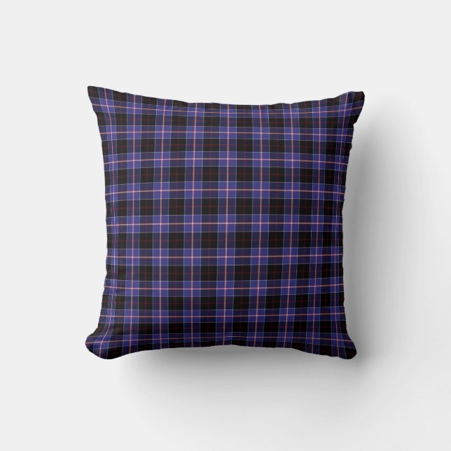 Coussin Tartan de Dunlap de clan (Recto)