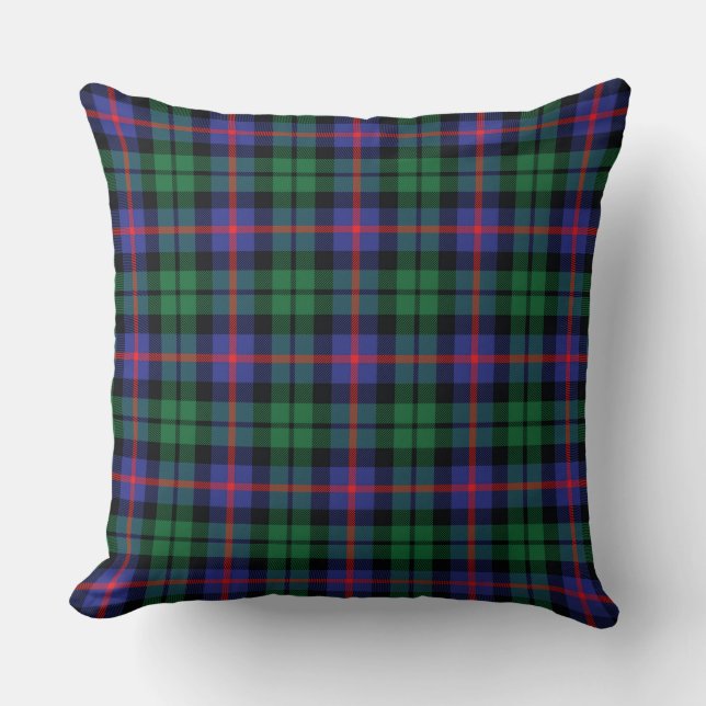 Coussin Tartan. de secteur de Durham (Recto)