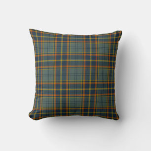 Coussin Tartan d'Irlandais du comté d'Antrim