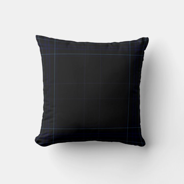 Coussin Tartan Plaid (Recto)