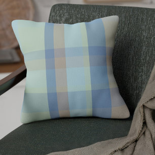 Coussin Tartan Plaid Figaro Voiture Couleurs Figarines