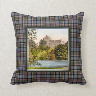 Coussin Tartan vintage de Stirling Bannockburn de château
