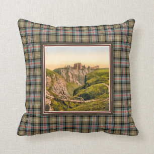 Coussin Tartan vintage de Sutherland de clan de château d
