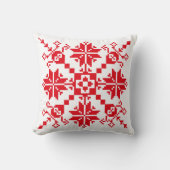 Coussin Tartlau Combinaison Bébé Rouge (Recto)