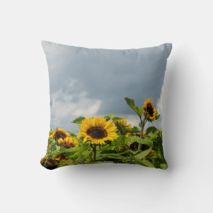 Coussin Tasse géante invitation champ de tournesol